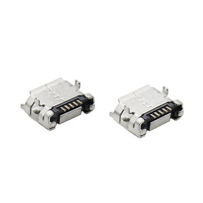 Συνδετήρες 5 συνδετήρας 6.9mm ISO9001 μικροϋπολογιστών USB SMD φορτιστών καρφιτσών