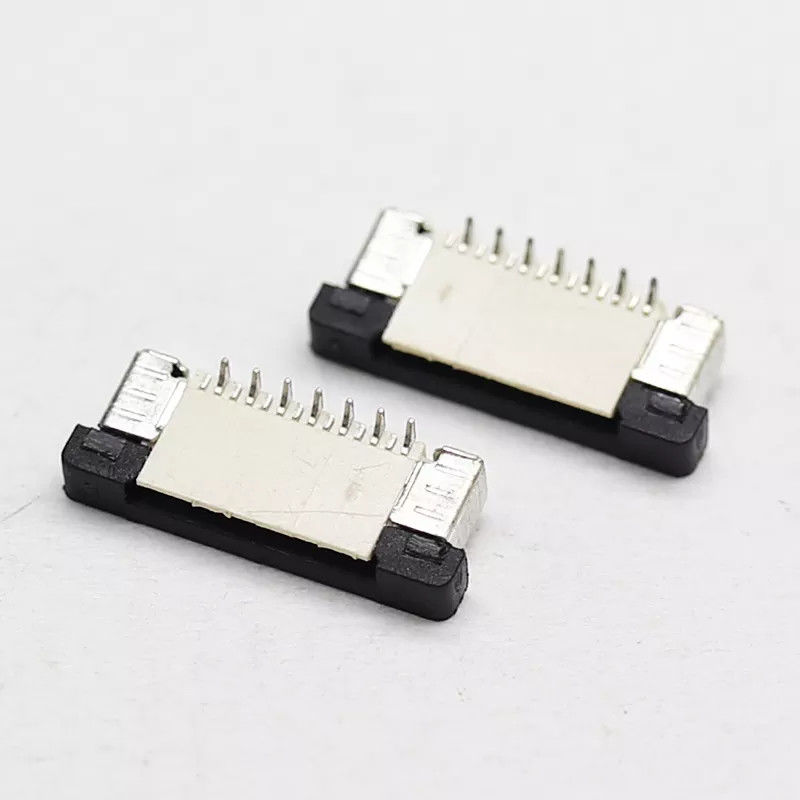 Συνδετήρας 0.5MM ZIF SMT FPC FFC vetical τύπος πισσών H2.0mm 1.0MM
