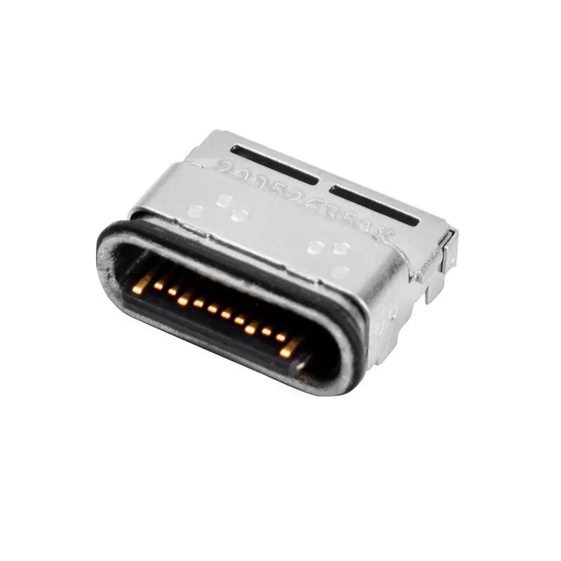 Αδιάβροχο θηλυκό 24 δοχείο SMT IPX8 τύπων Γ USB συνδετήρων καρφιτσών