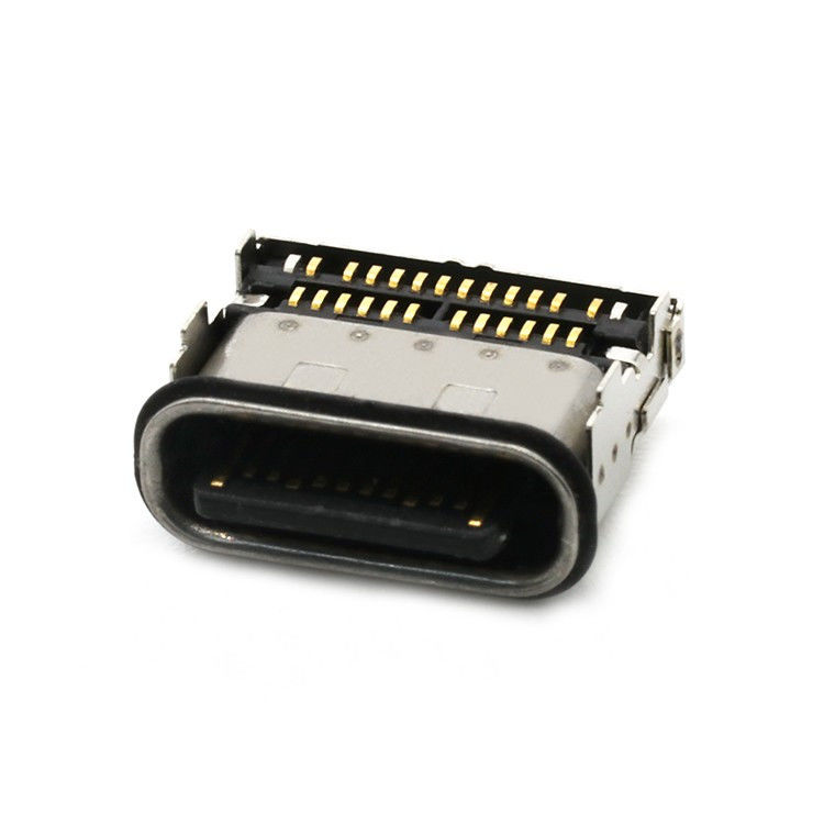 IP68 24pin αδιάβροχο USB τύπου C γυναικεία πρίζα 2 σειρές SMT