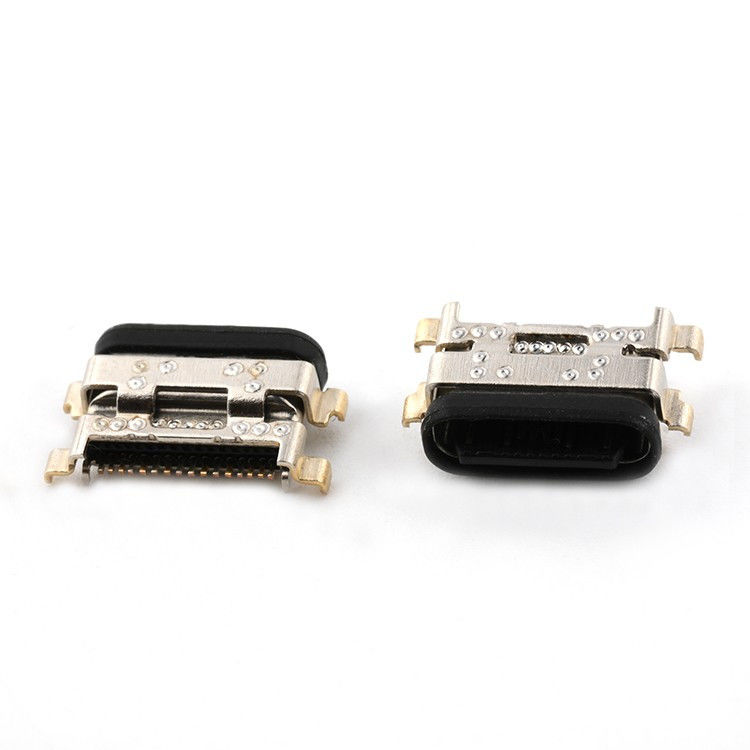 Πυροβόλο 1.13mm 16Pin IPX8 Αδιάβροχο USB Τύπου C Γυναικείο Συναρμολογητή