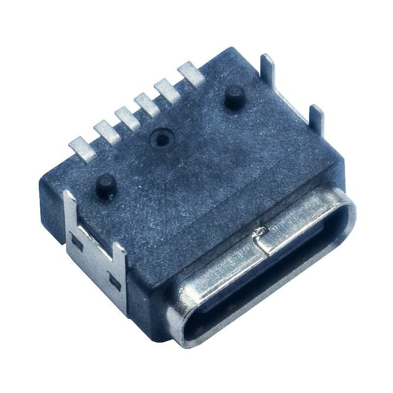 Αδιάβροχο Πάνελ Στήριξης PCB 6 Pin Θηλυκός Συνδετήρας USB Type C