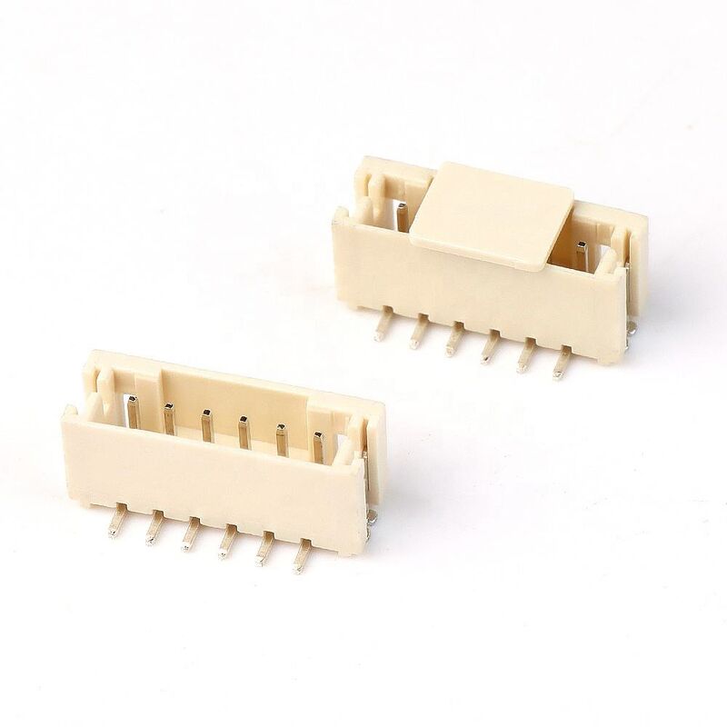 Συνδετήρας καλωδίου σε πλακέτα SMD PH 2.0mm 6 ακίδων κάθετος συνδετήρας wafer SMT με κάλυμμα