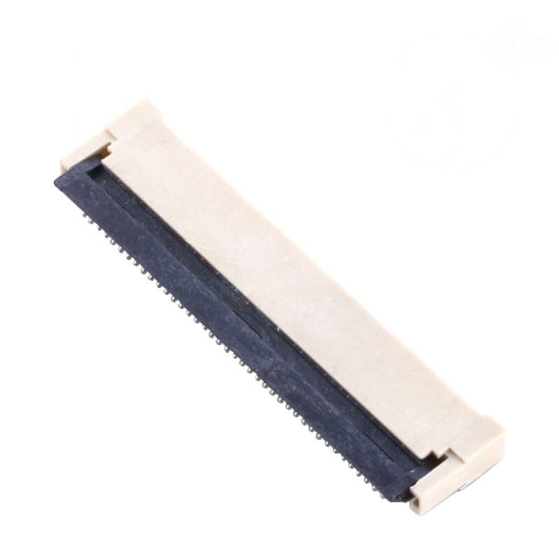 0.5mm διάσταση οριζόντια πίσω flip-lock ZIF τύπου fpc σύνδεσμος 0,5mm 4-60pin