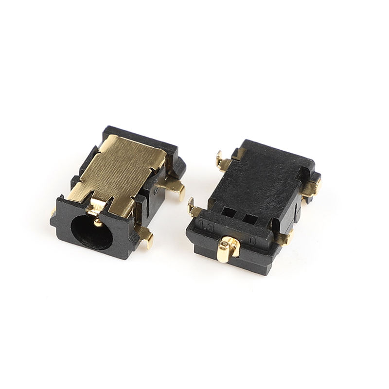 5 PIN DC-058-1.3mm DIP Brass Contact Nylon Housing DC Power Adapter Plug Γυναικεία πρίζα