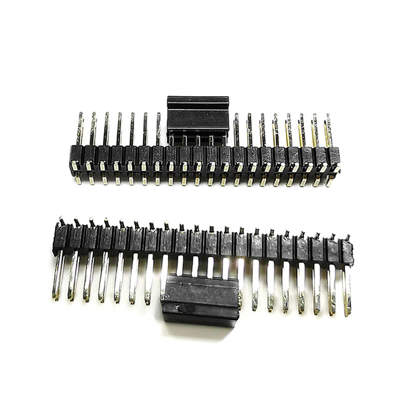 Press Fit Dual 6 8 20 Pin 2*14 2*3 5 Female 1mm 1.27mm 2mm 2.54mm Pitch Angle SMD/SMT Header Long Pin Header Male Connector