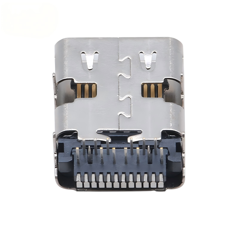 Προσαρμοσμένο USB 3.2 Type-C Connector 40 Gbps Αδιάβροχο U4 Socket 24 Pin SMT DIP PCB Γυναικείο αρσενικό Connector Factory