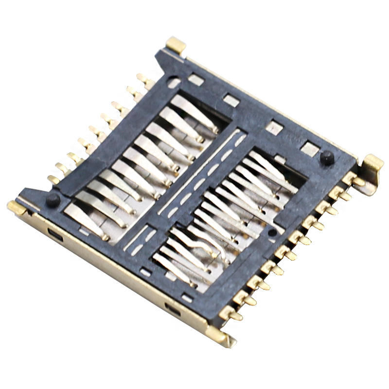 19 Πιν 3 σε 1 Micro SD UHS II UFS Κονέκτορας κάρτας SMT Υψόμετρο 1,6 mm Ατσάλι από ανοξείδωτο χάλυβα USB για καλύτερη ευανάγνωση Αναζήτηση μηχανής