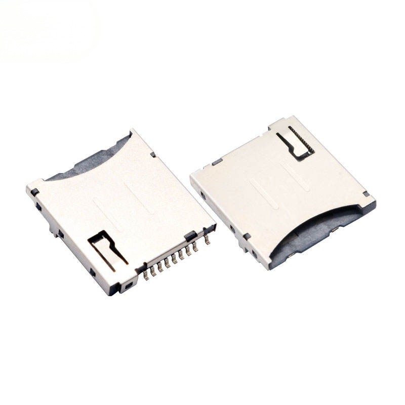 Συνδετήρας κάρτας Micro SD 9-Pin από χαλκό τύπου push-push για Drone & PC