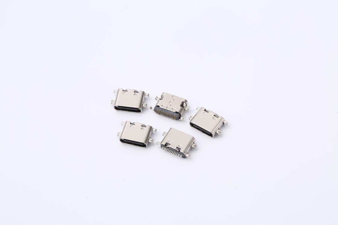 3.0 ο συνδετήρας 3.1mm PCB τύπων Γ USB καρφίτσα 16 μέση τοποθετεί τη θηλυκή υποδοχή USB Γ