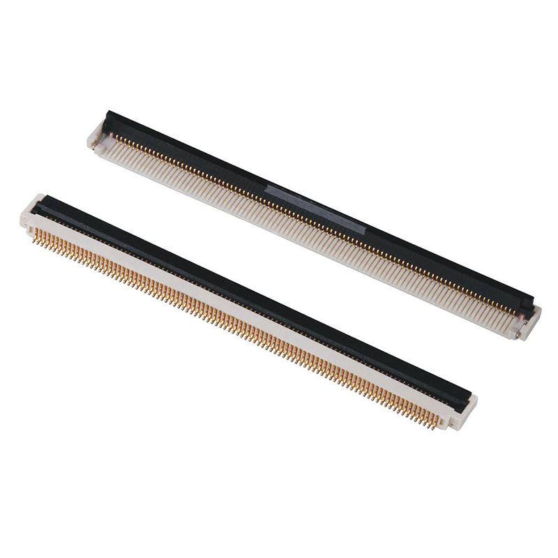 συνδετήρας πισσών FFC FPC 0.5mm 2mm κυκλώματα σωστής γωνίας SMT 4~96 ύψους