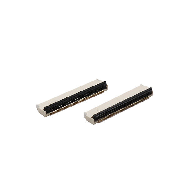 Πάνω-κάτω την επαφή 0.5mm οριζόντια καρφίτσα τύπων 4-60 συνδετήρων πισσών FFC FPC