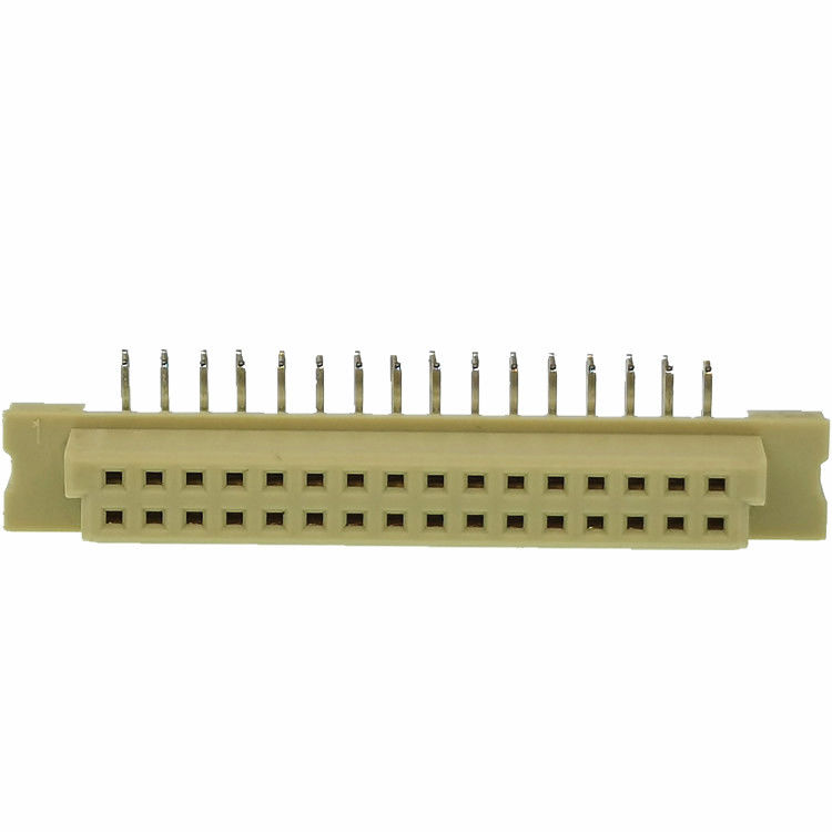 PCB 2.54mm σωστής γωνίας Din41612 τυλιμένη αρσενική 2*16 επιγραφών καρφίτσα συνδετήρων