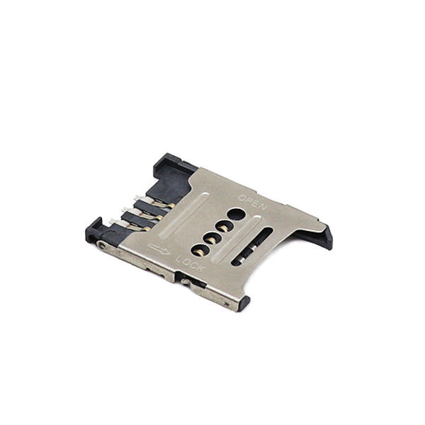 Υποδοχή κάρτας Sim τύπου Flip 6 ακίδων LCP Plastic Duration Long