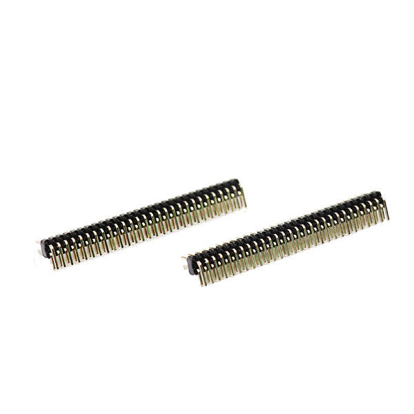 90 βαθμός 1.27mm διπλός υπόλοιπος κόσμος ROHS συνδετήρων επιγραφών καρφιτσών εμβύθισης PCB πισσών