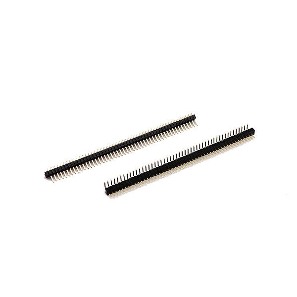 1.27mm σωστή γωνία συνδετήρων επιγραφών καρφιτσών πισσών αρσενική για τον ηλεκτρικό πίνακα κυκλωμάτων PCB