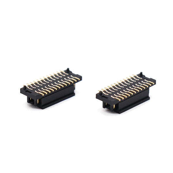 Λεπτός χωρίζοντας κατά διαστήματα 0.8mm πισσών PCB BTB τύπος επιγραφών SMT καρφιτσών υπόλοιπου κόσμου συνδετήρων διπλός
