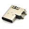 Πλαϊνό ένθετο Θηλυκή υποδοχή 14 ακίδων Θύρα φόρτισης 3.1 Υποδοχή USB C PCB Υποδοχή SMT