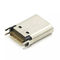 Θηλυκή υποδοχή 24P USB 3.1 Υποδοχές TYPE C 180 μοιρών για PCB 1,0 mm