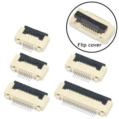 Επικοινωνία με τον υπολογιστή Fpc flip 0,5mm για pcb 4 5 6 8 10 12 14 16 18 20 22 24 26 28 30 32 34 36 40-60pin