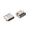 Βυθίζοντας υποδοχή καρφιτσών τύπων Γ 24 συνδετήρων USB τύπων Γ τύπων SMT USB θηλυκή